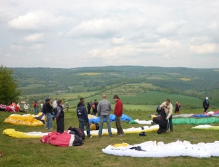  Encuentro de aficionados en el lugar del vuelo 